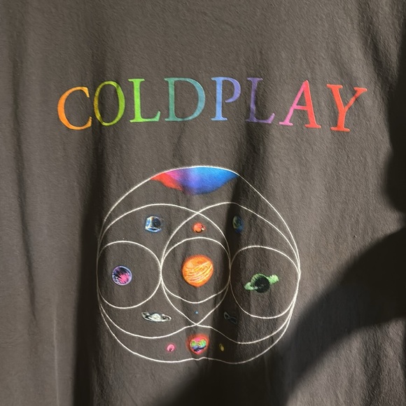 Vintage Coldplay music of the spheres concert tour tee xxl - Picture 2 of 4